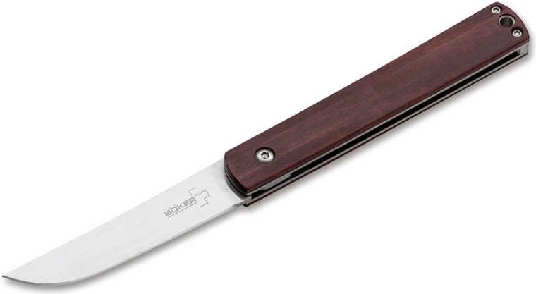 Böker Plus Wasabi Cocobolo vouwbaar zakmes 7,2 cm, cocobolohout