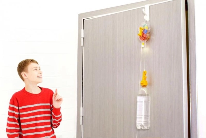 Kit éducatif 4M Eco‑Tech ampoule à manivelle et à gravité