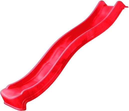 Children’s slide with water connection 2.2 m – red