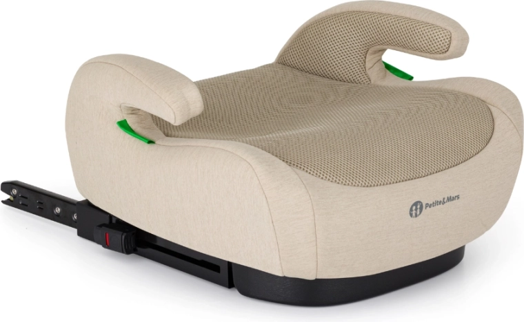 Petite&Mars zitverhoger Optimus Pro i-Size Air sage beige 125–150 cm
