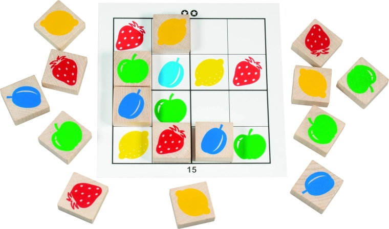 4×4 logic grid without repetition