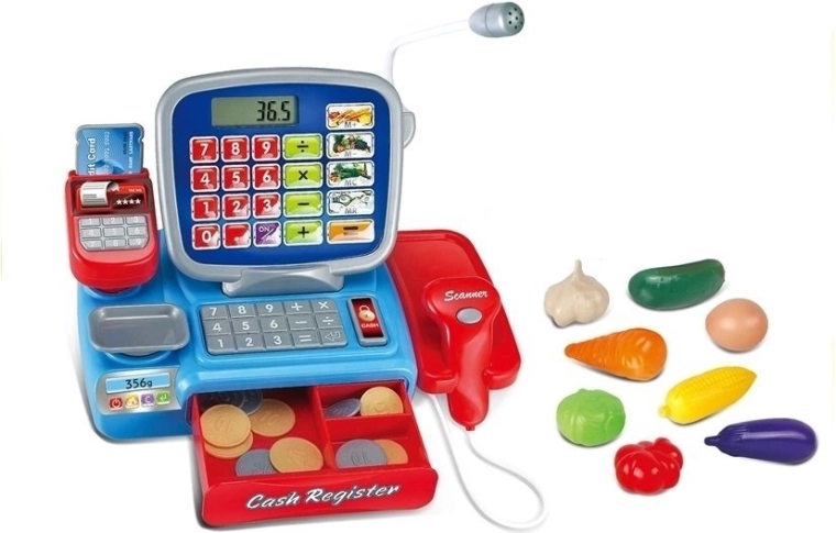 Light-up, sound scanner for realistic play