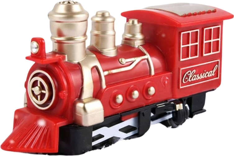 Aangedreven locomotief met klassiek uiterlijk