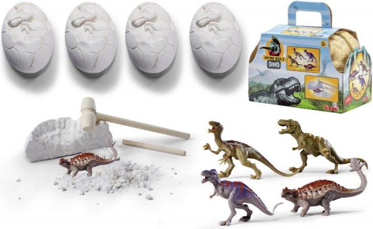 Ensemble de fouille d'œufs de dinosaures