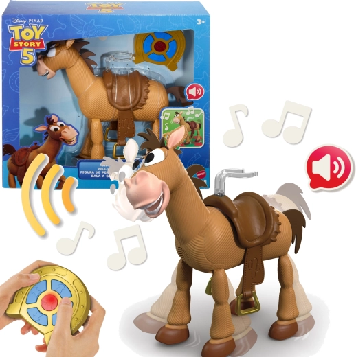 Mattel Disney Toy Story Interactive Remote-Controlled Mustang Horse 27 cm
