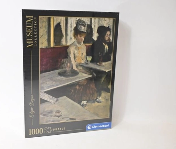 Clementoni Museum Collection puzzel Edgar Degas: Dans un café (L’Absinthe) 1000 stukjes