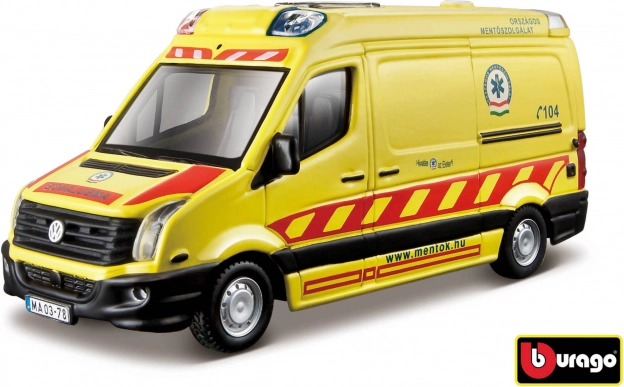 Bburago Volkswagen Crafter Rescue Ambulance 1:50