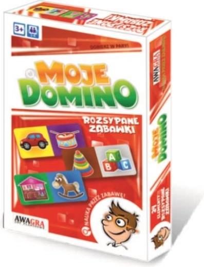 Mon domino – jouets éparpillés