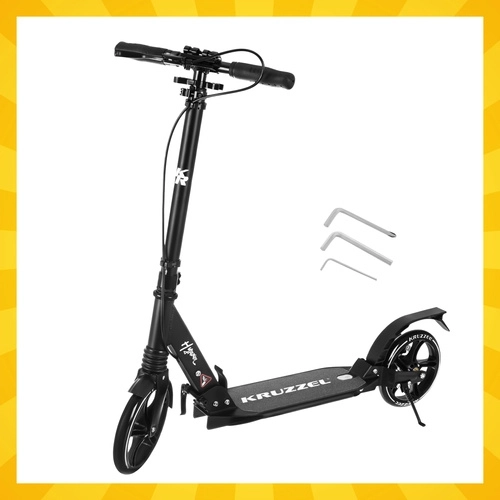 Large 200 mm wheels and ABEC-9 bearings