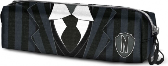 Wednesday Pencil Case with Uniform Motif