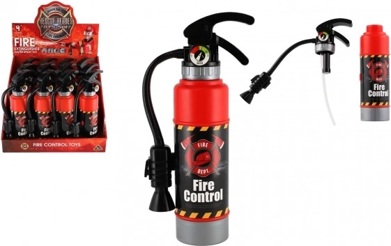 Kids’ fire extinguisher toy with water sprayer 28 cm
