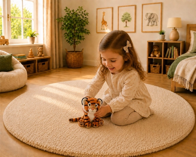 Soft cuddle buddy for children from birth