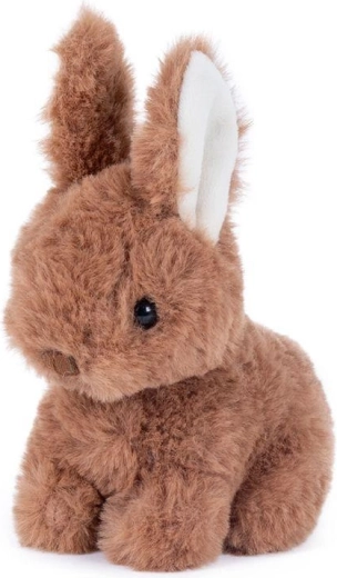 Brown plush bunny 15 cm