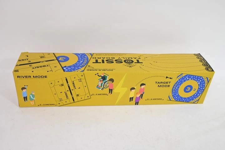 Tossit tapis de jeu familial en silicone River Board et cible