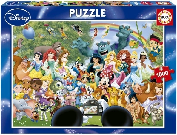 Educa puzzel De Geweldige Wereld van Disney II 1000 stukjes
