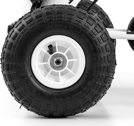 Roues gonflables avec roulements pour une conduite fluide