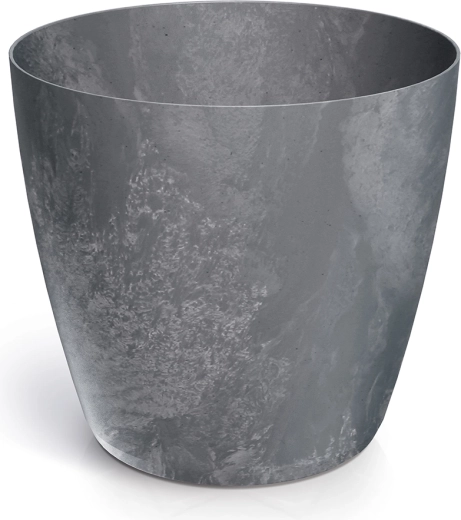 Bloempot met betoneffect MATE 19,8 cm marengo