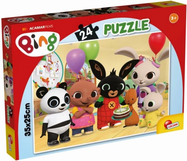 Bing puzzel - Van harte gefeliciteerd!