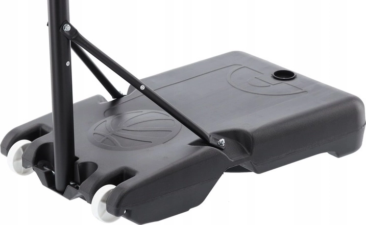 Base stable et remplissable avec roulettes