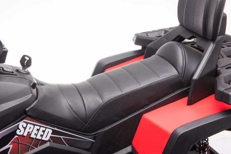 Comfortable seat with backrest