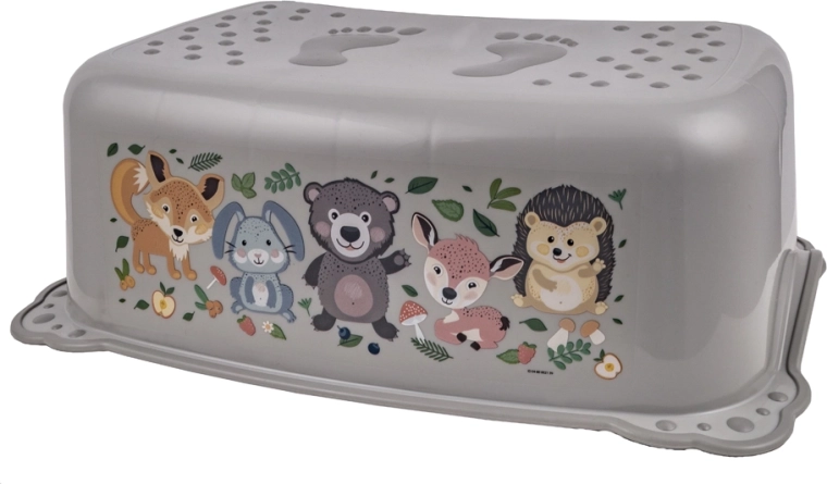 Marchepied antidérapant Maltex The Nature Buddies ours gris