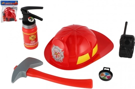 Ensemble de jeu de pompier pour enfants avec casque et accessoires
