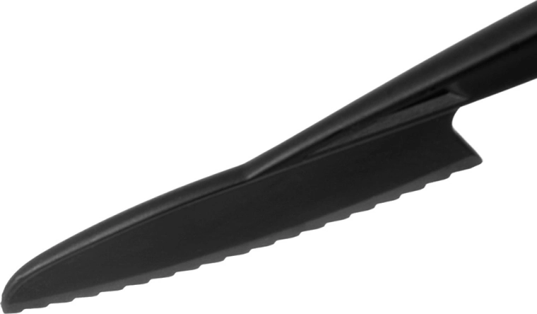 Schone sneden dankzij het gekartelde lemmet