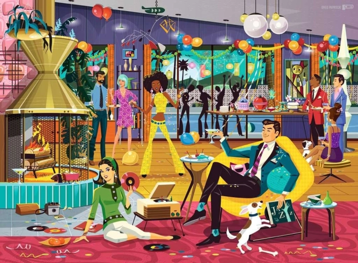 Ravensburger Puzzle Jazzy! Party Time 500 Pieces