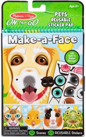 Creatieve set Make-a-Face: Huisdieren