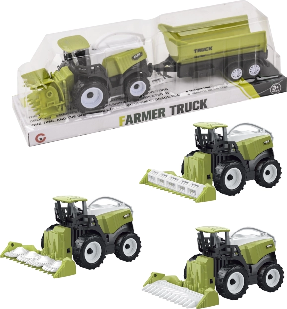 Combine met aanhanger