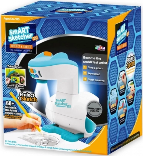 Smart Sketcher 2.0 Projector for kids’ drawing and learning