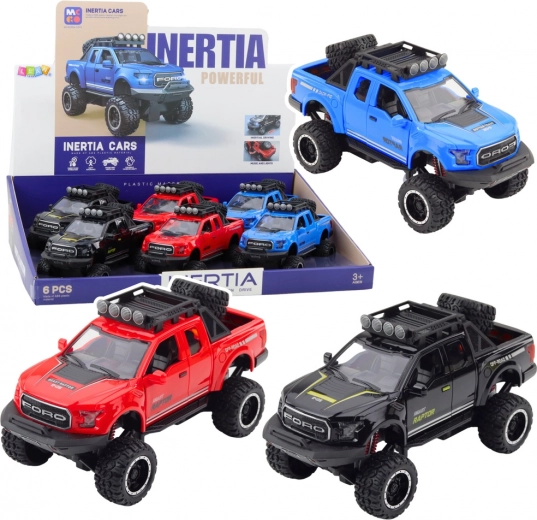 Offroad-auto Raptor met openende deuren, aandrijving, lichten en geluiden