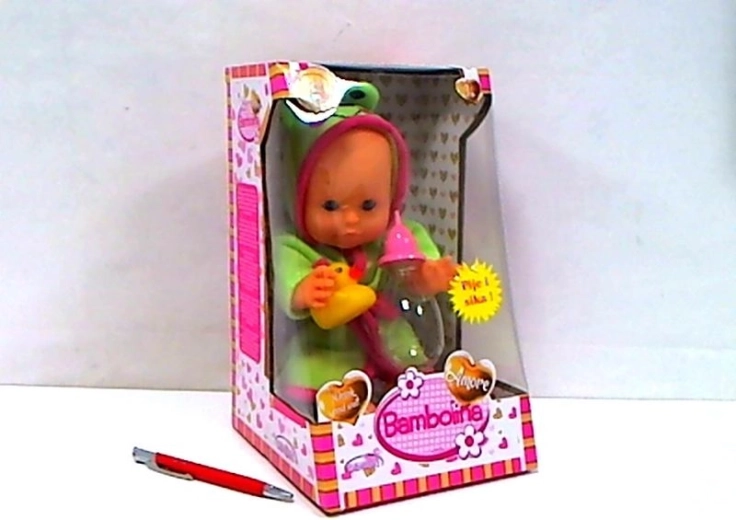 Poupée SmilyPlay bébé qui fait pipi avec canard