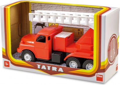 Tatra 148 Firefighters 30 cm – plastic fire truck with extendable ladder