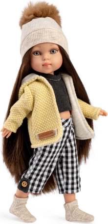 Realistische pop Penelope met volledig vinyl lichaam