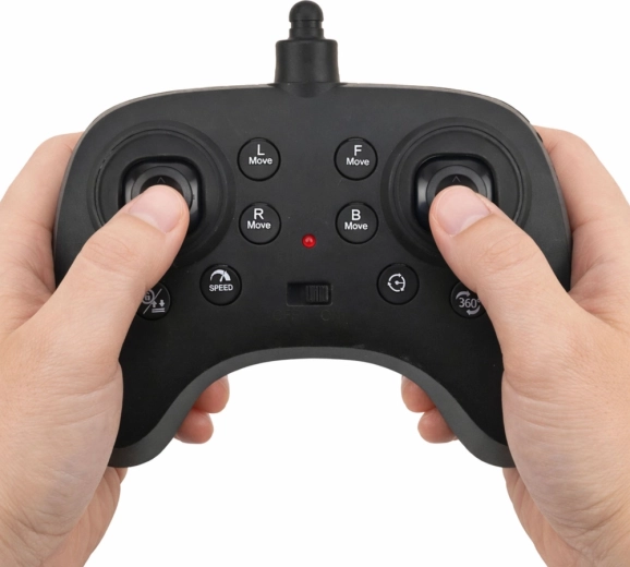 360° acrobatics at the press of a button