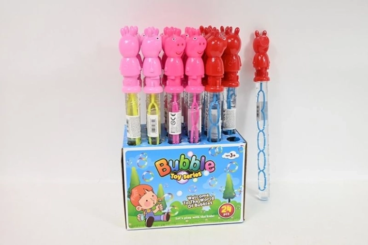 Bulles de savon cochon 36 cm (présentoir 24 pcs)
