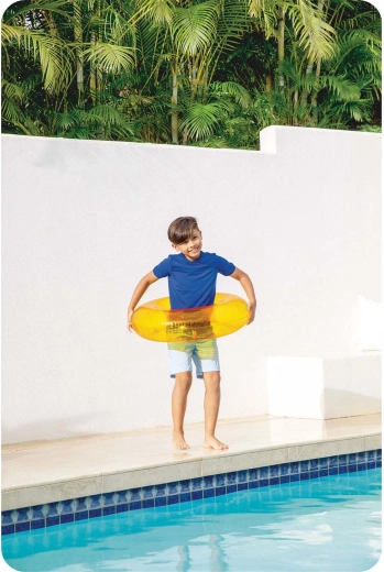 Excellente visibilité dans l’eau