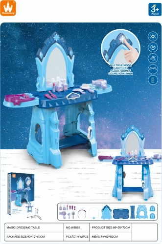 Children's Ice Castle Vanity with Accessories