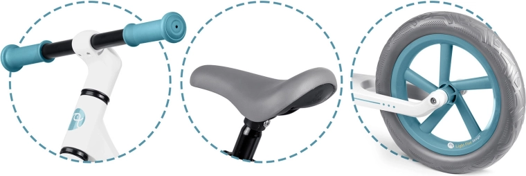 Évolutive avec l’enfant : selle réglable