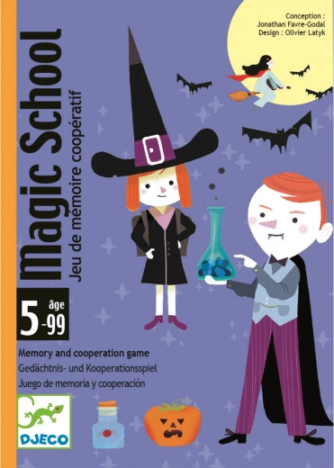 Kaartspel Tovernaarschool van DJECO