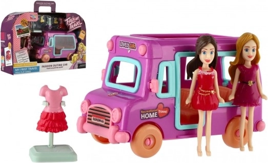 Dolls with Car and Accessories