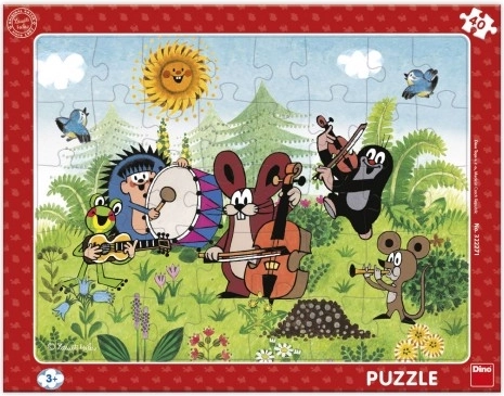 Puzzle Mole and the Band – 40 pieces