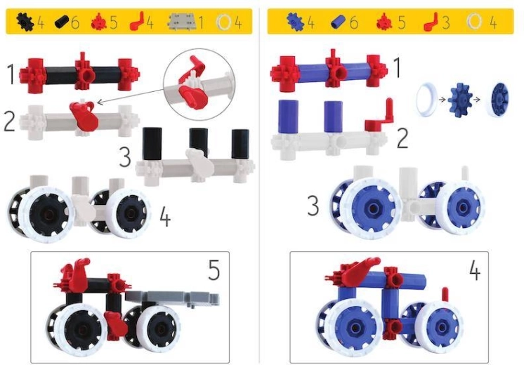 Versatile constructions for group teaching
