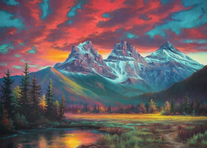 Puzzle Drei Schwestern, Alberta 1000 Teile