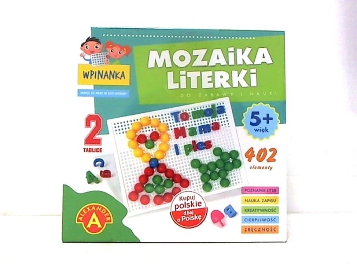 Mosaïque à encastrer – lettres