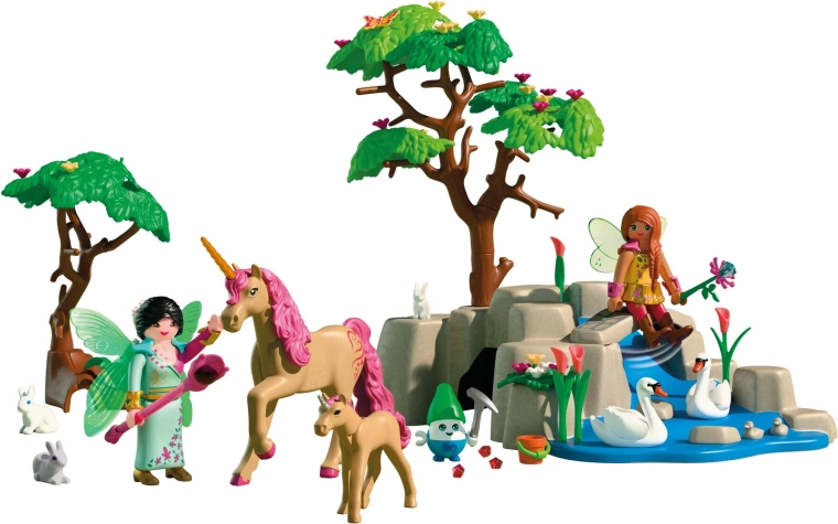 Rich nature scene with treasures