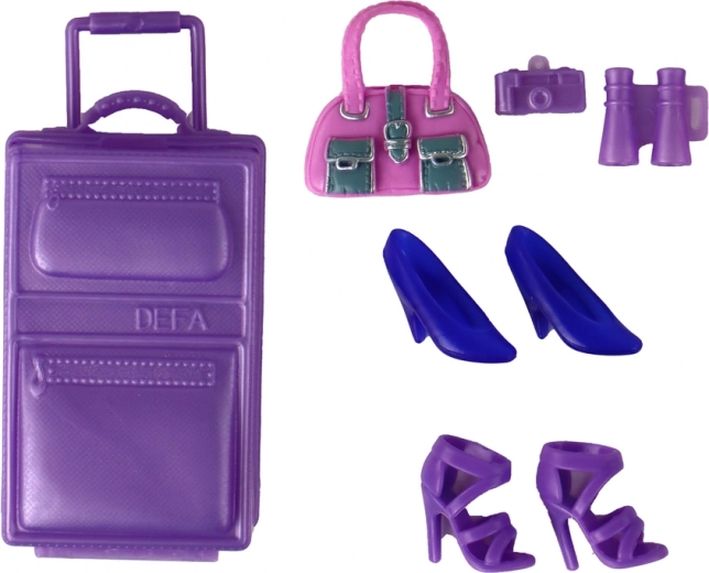 Travel and adventure with a suitcase