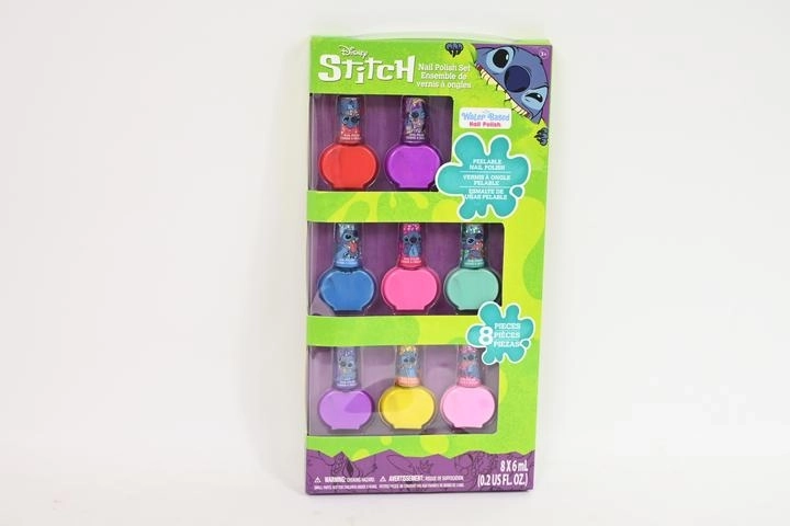 Disney Stitch kids’ nail polish set (8 pcs)