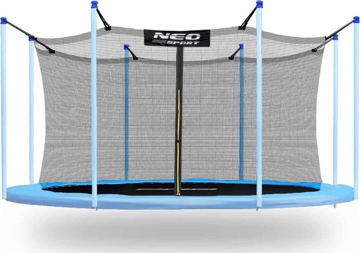 Neo-Sport 435 cm 14 ft Internal Trampoline Safety Net for 8 Poles